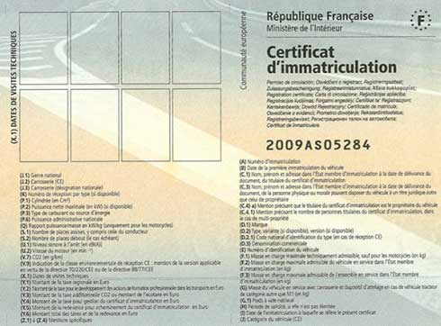 Services carte grise