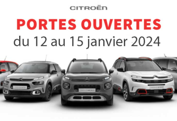 portes ouvertes du 12 au 15 janvier 2024